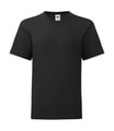 Kinder T-shirt Fruit of the Loom 61-023-0 Iconic Black
